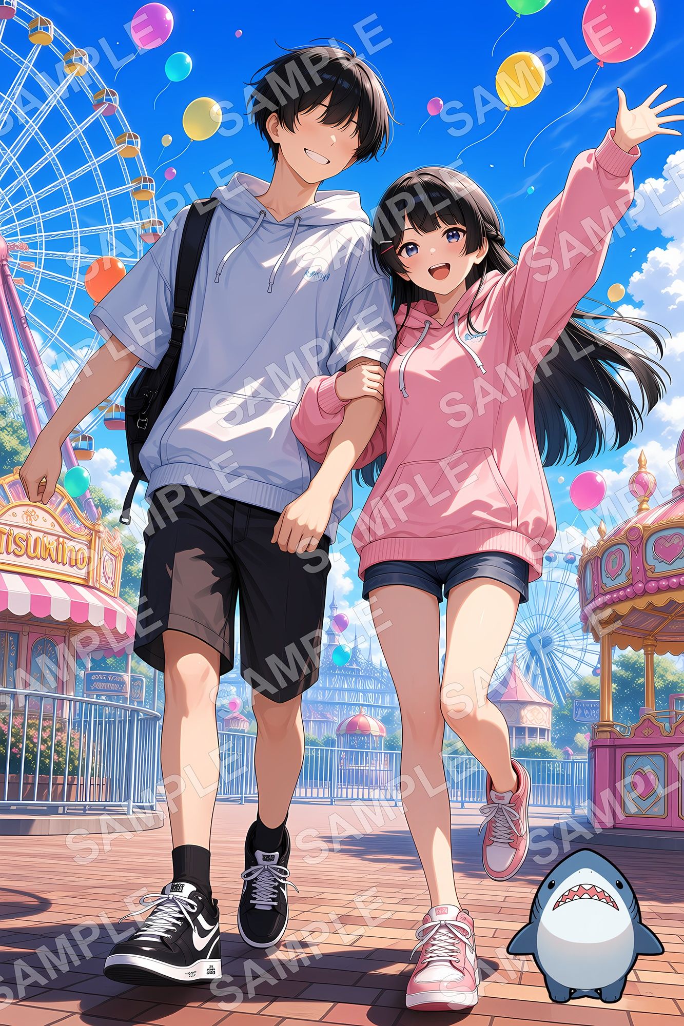 【月◯美兎】僕と彼女のイチャラブウェディング サンプル2ページ目