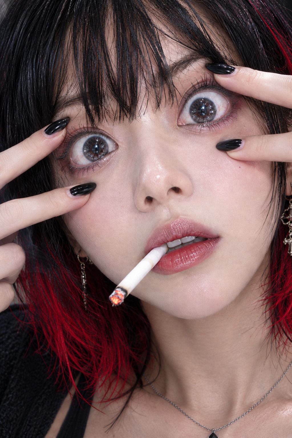 【美顔・美瞳】開眼美少女コレクション 〜美顔接写＆美瞳強調CG集〜 サンプル8ページ目