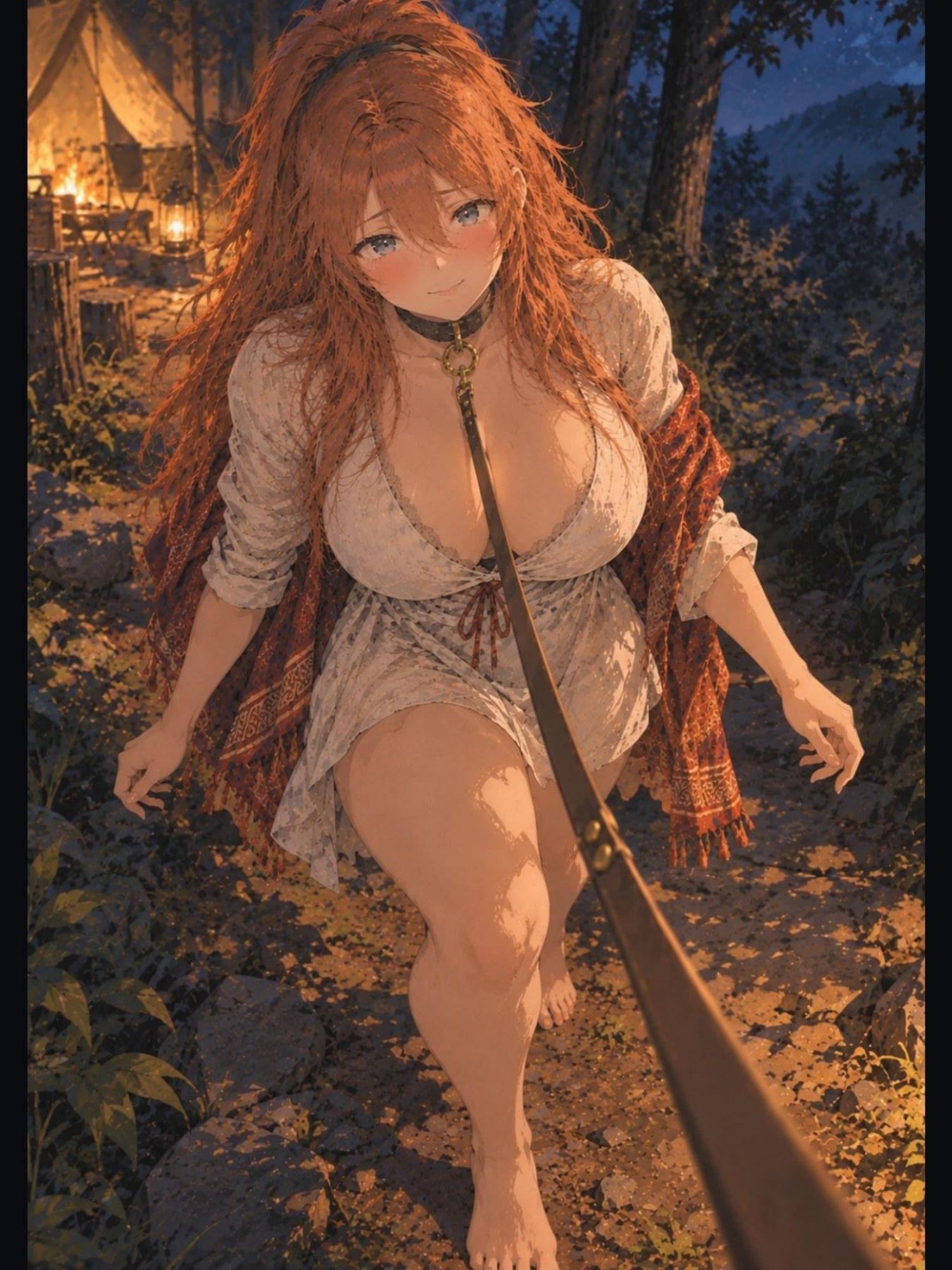 女騎士キャラクターグラビア誌 ― 君と、少し遠くまで。 サンプル5ページ目