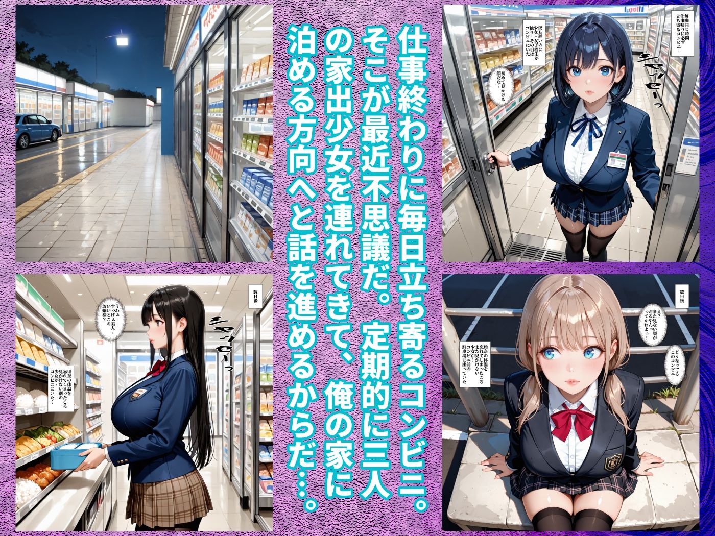 拾った家出少女の体温─コンビニ前の女子校生にお節介焼いたら、朝まで俺の部屋にいた…─ サンプル5ページ目