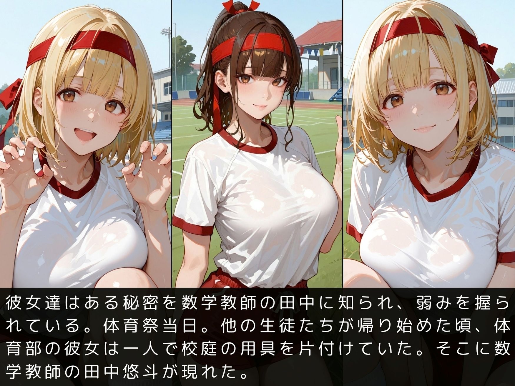 放課後の性指導〜禁断の記録〜体育祭編〜 Vol.2 サンプル4ページ目
