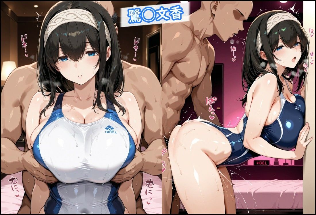 競泳水着のシンデレラアイドル3人、種付けおじさんに堕ちる サンプル3ページ目