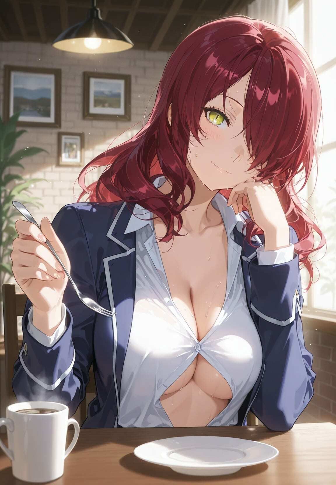 声かけられてお茶しただけなのに・・・簡単にお持ち帰りされて種付け調教されちゃう件www 食〇のソーマ  2 サンプル2ページ目
