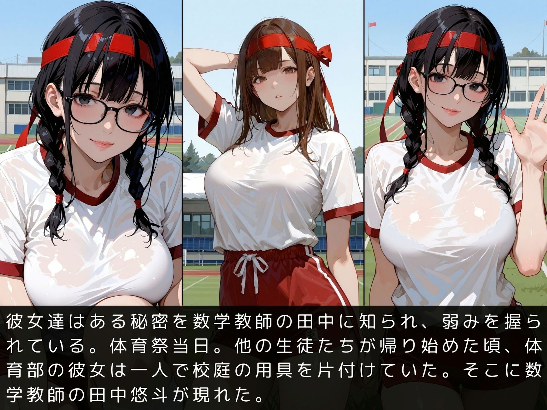 放課後の性指導〜禁断の記録〜体育祭編〜 Vol.3 サンプル4ページ目