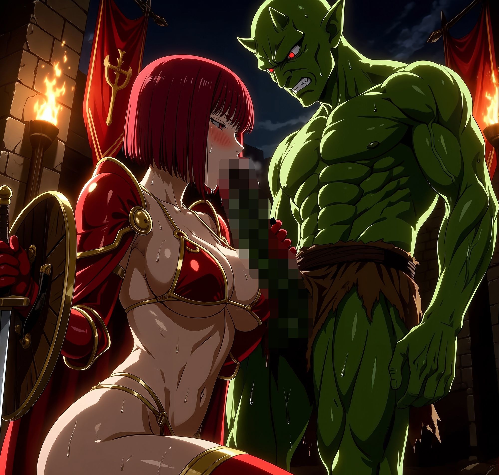 ゴブリンの肉欲4 サンプル3ページ目
