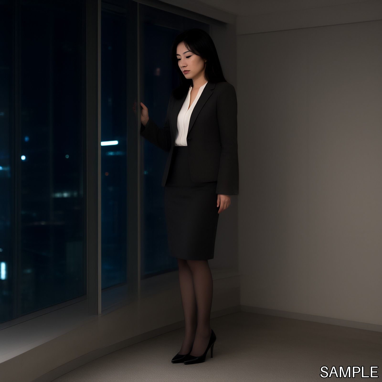 深夜残業の女性上司 サンプル5ページ目
