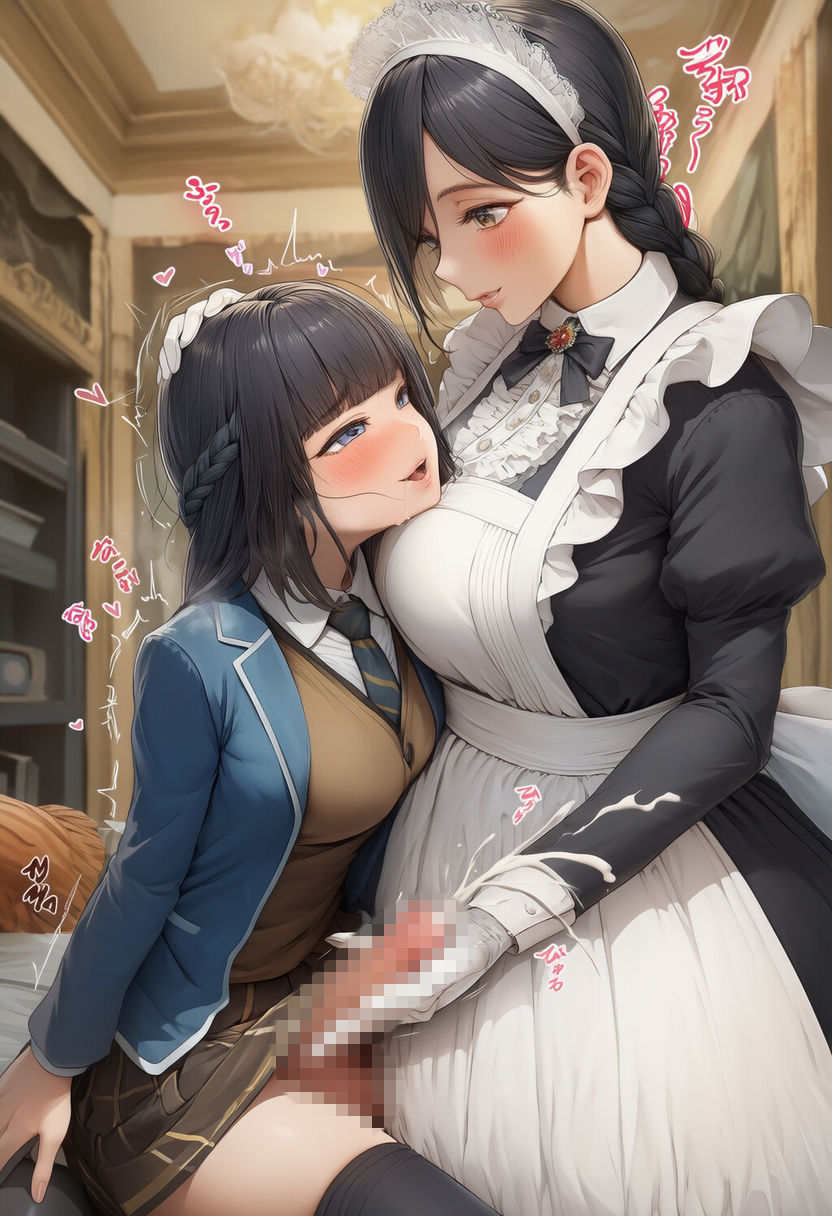 射精サポートメイド〜授乳手袋コキ・おっぱい甘え〜 サンプル5ページ目