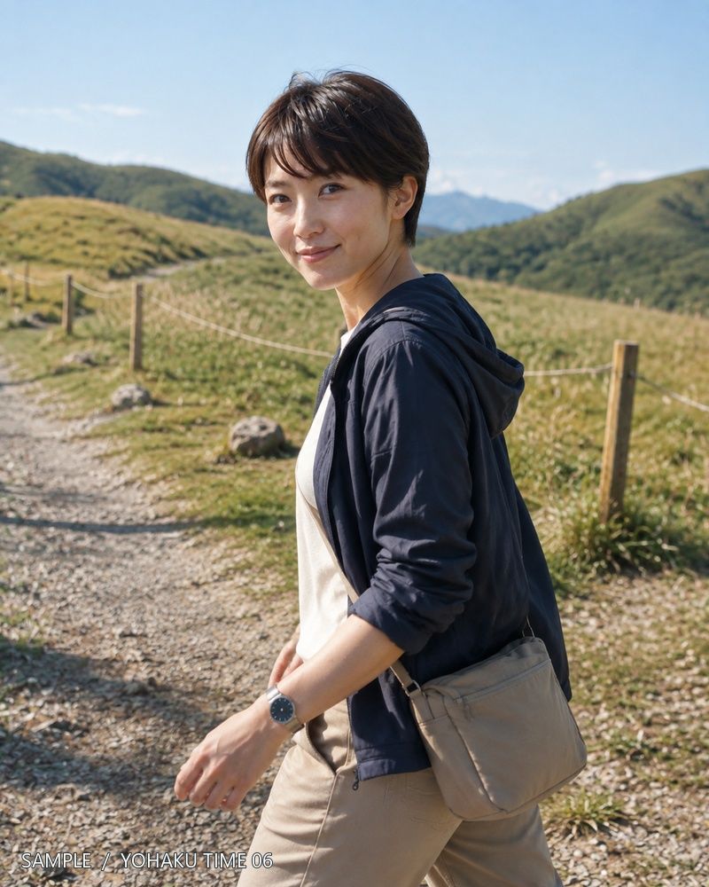 風の高原で、彼女と。 サンプル2ページ目