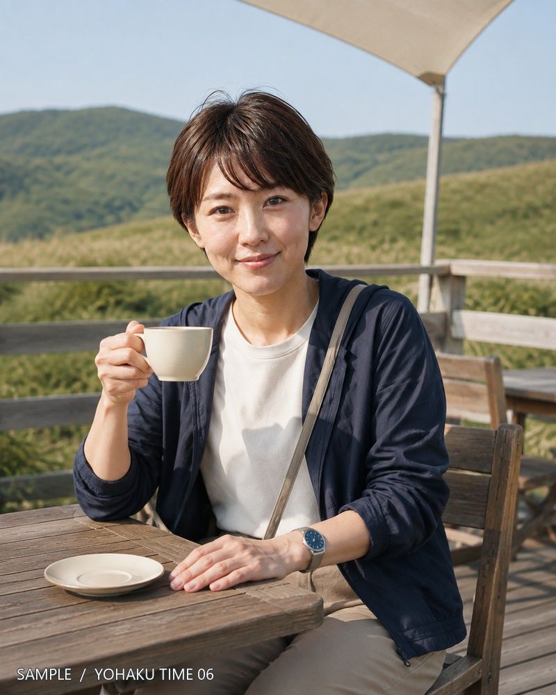 風の高原で、彼女と。 サンプル8ページ目
