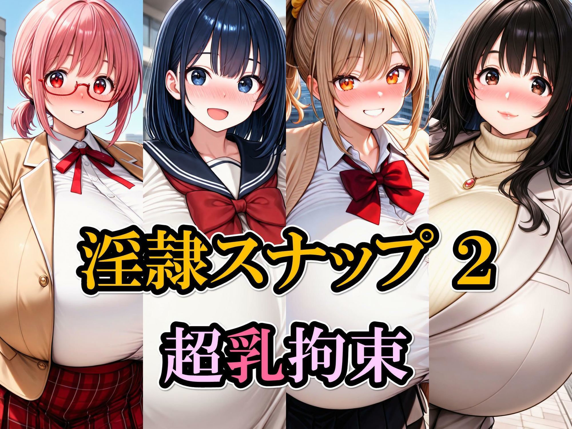 淫隷スナップ2/超乳拘束 サンプル1ページ目