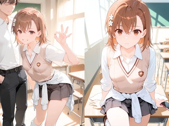 【4K動画10本】 美少女の淫らな秘密:御坂美琴 編 とある科学の超電磁砲 サンプル1ページ目