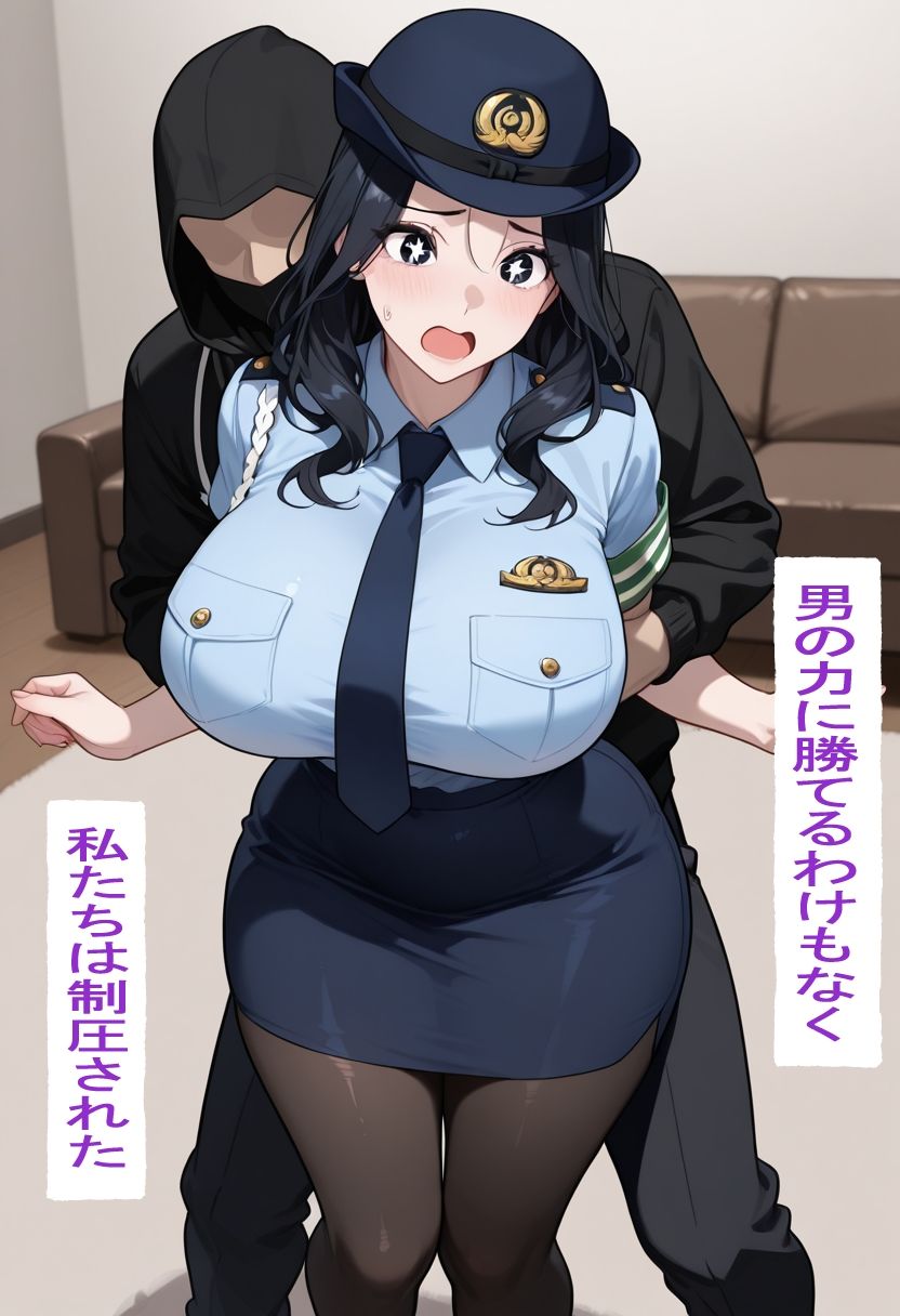拉致された婦警たち サンプル5ページ目