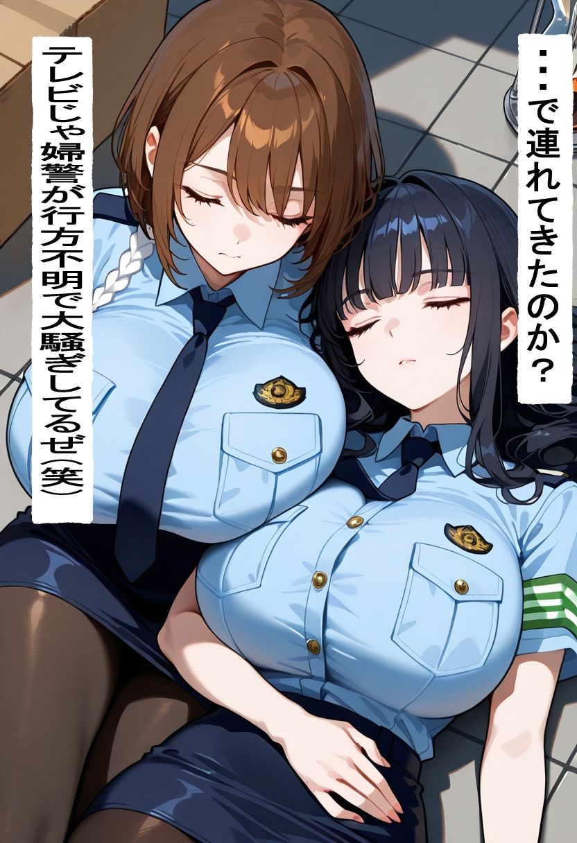 拉致された婦警たち サンプル6ページ目