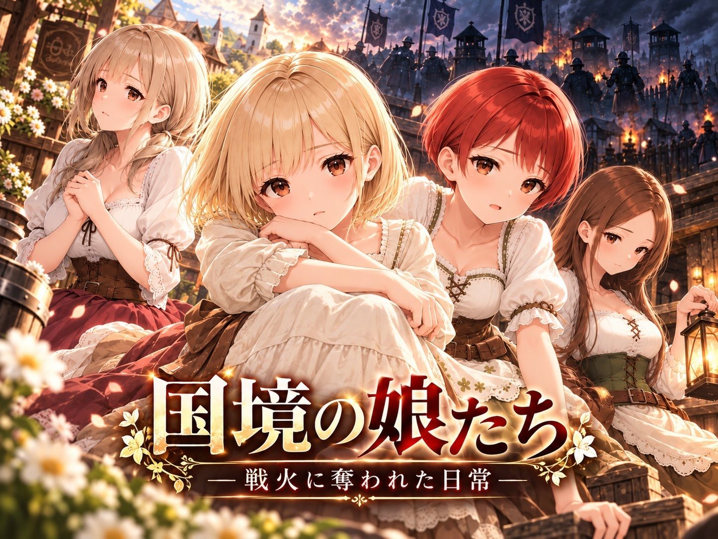 国境の娘たち ― 戦火に奪われた日常 ― サンプル1ページ目