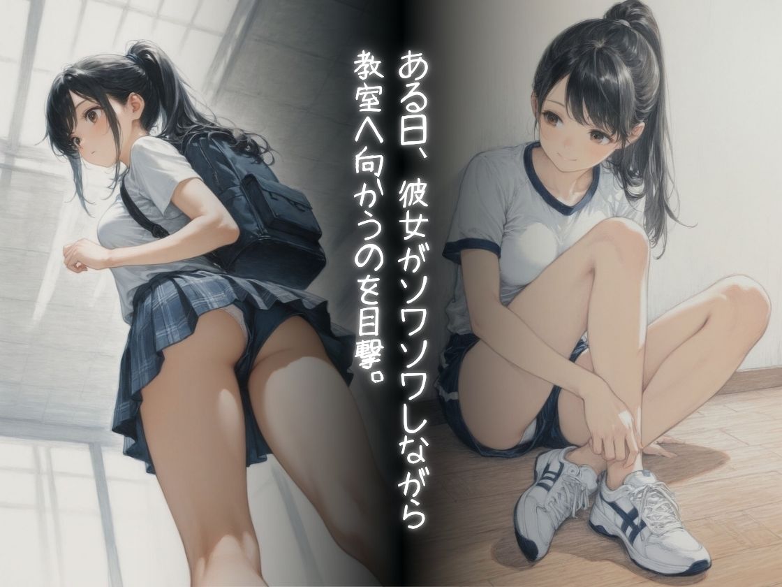 陸上彼女の知らない一面 サンプル3ページ目
