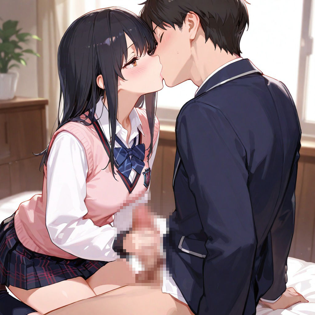 ピンク制服が似合う女子  お色気発動大胆生ハメエッチ サンプル8ページ目