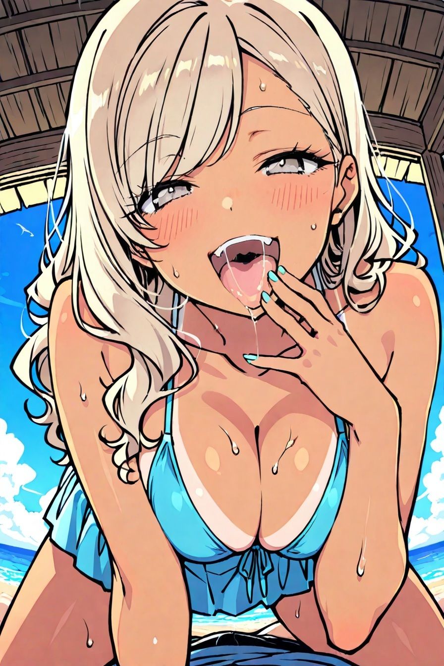 生意気なギャルの幼なじみにメスの悦びを教えてやった サンプル1ページ目