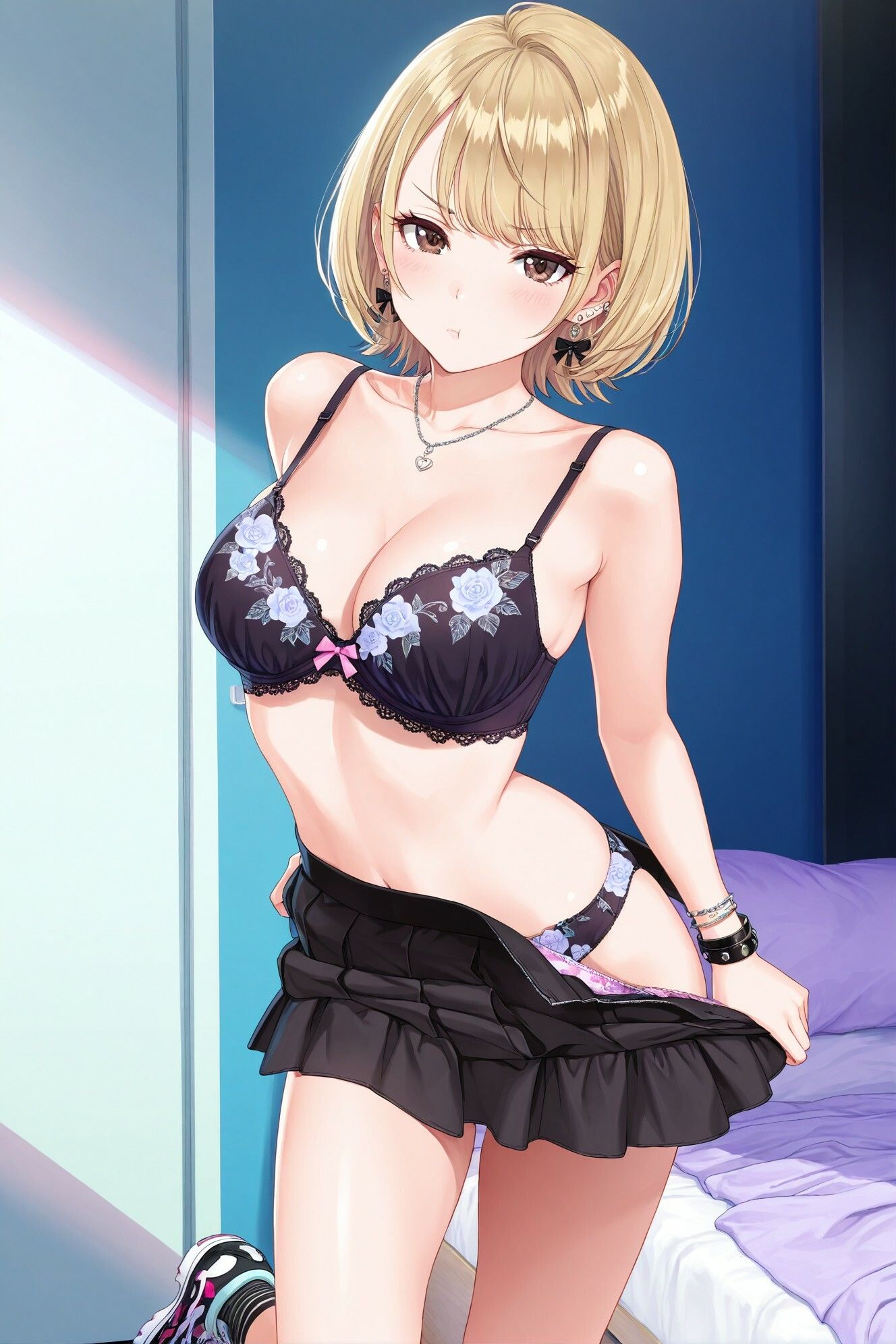 潜入女子更衣室  地雷系女子生着替え中Vol.2 サンプル5ページ目