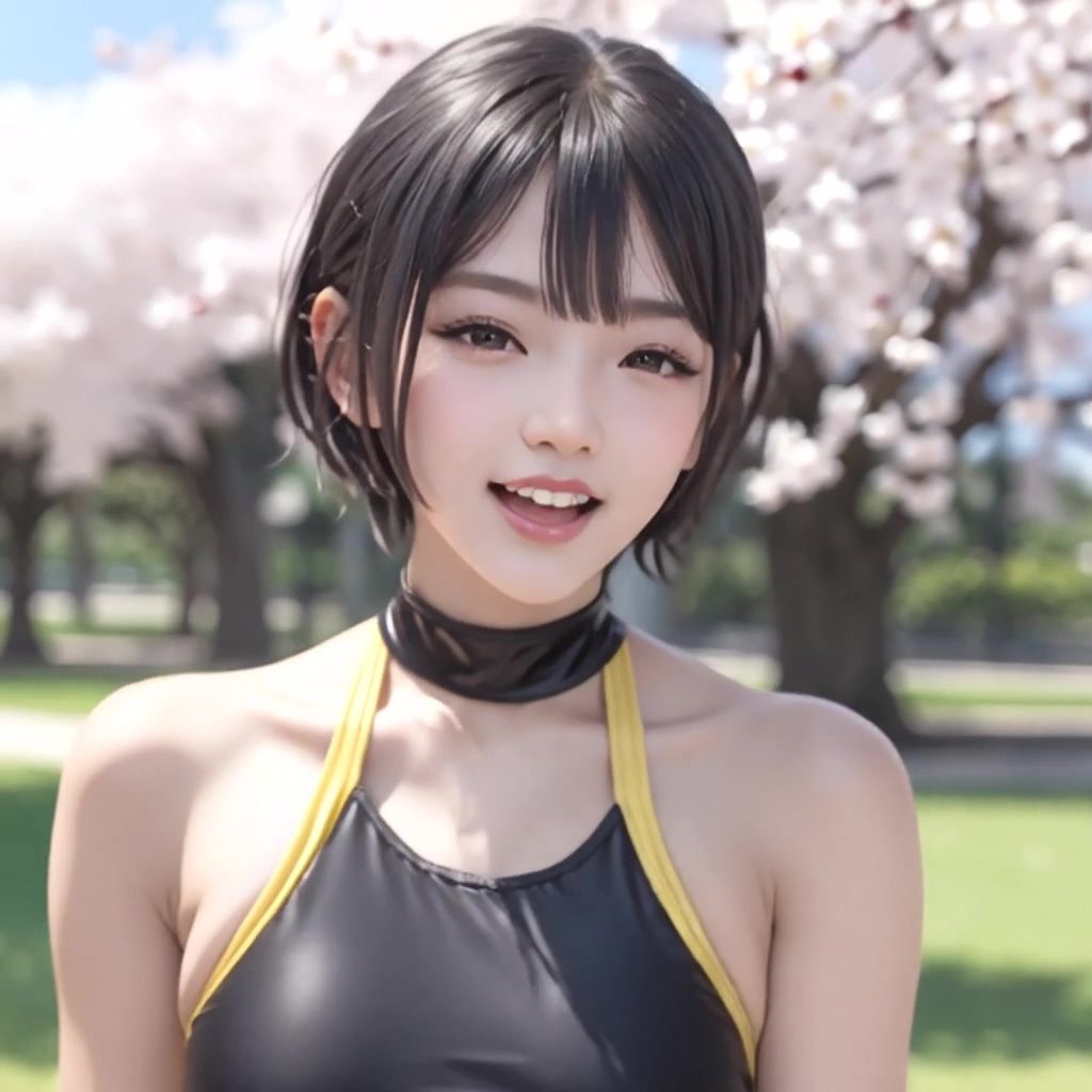 【動画版】競泳水着の彼女【3月】【AIグラビア】 サンプル9ページ目