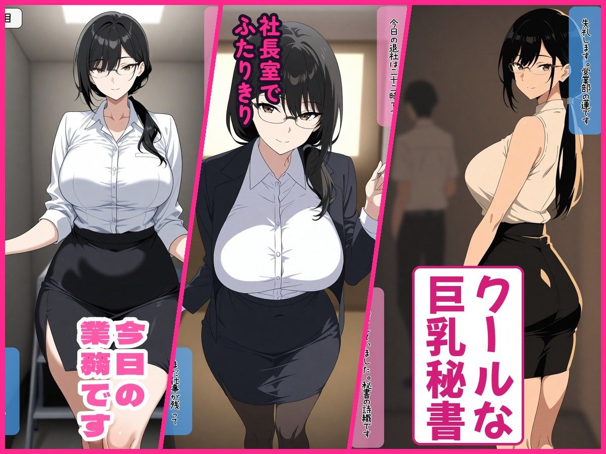 秘書の搾精業務 サンプル1ページ目