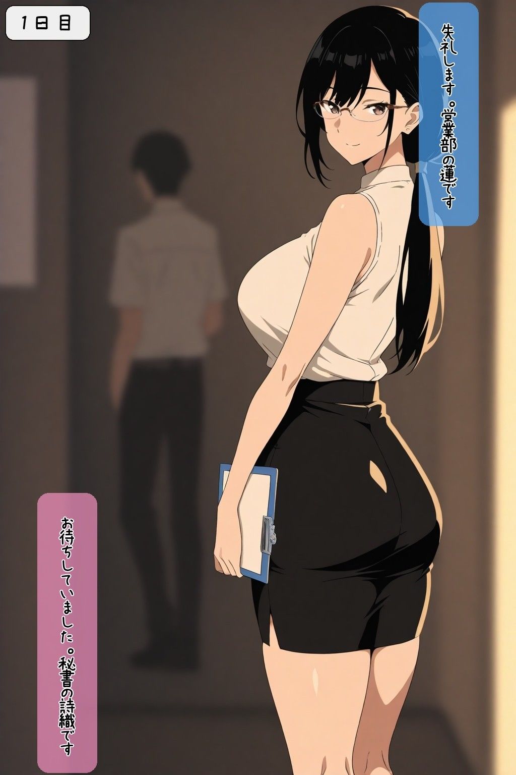 秘書の搾精業務 サンプル9ページ目