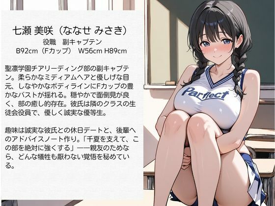 教師にNTRされた学園アイドルJ〇 チア部編 憧れ美少女たちの快楽堕ち サンプル2ページ目