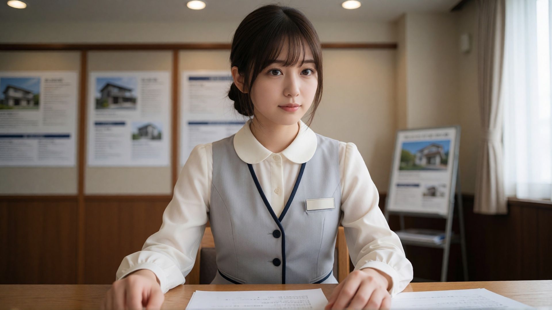 内見しますか？  〜奥まで見せてあげる〜 サンプル1ページ目