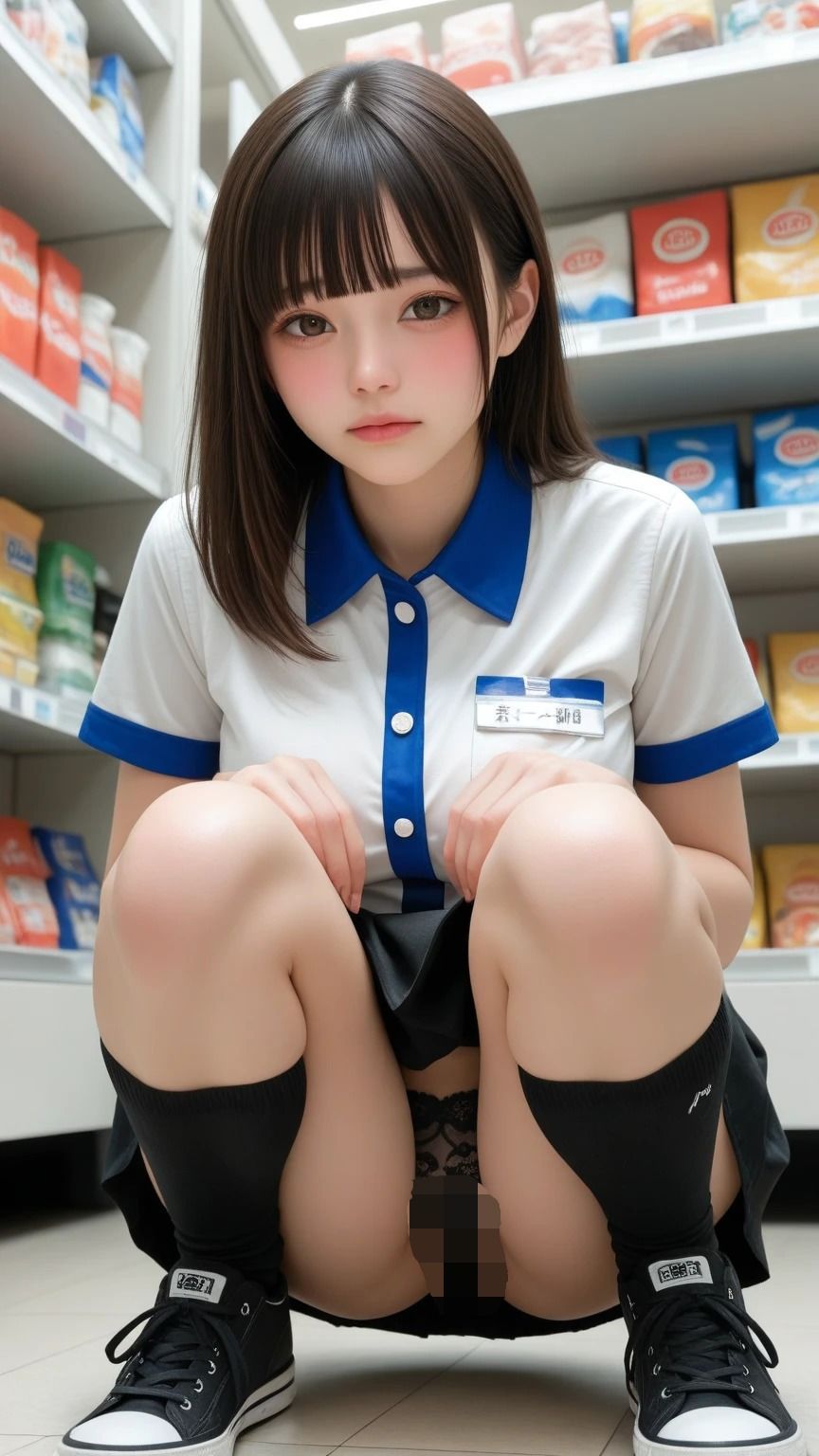 店長に弱みを握られて、コンビニでされるがままに サンプル9ページ目
