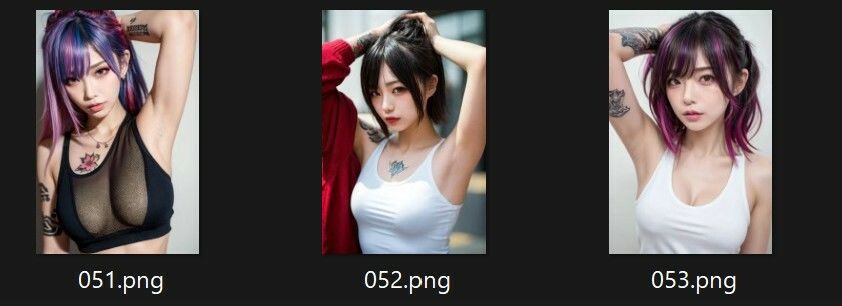 パンク×脇のフェチ画像集 サンプル3ページ目
