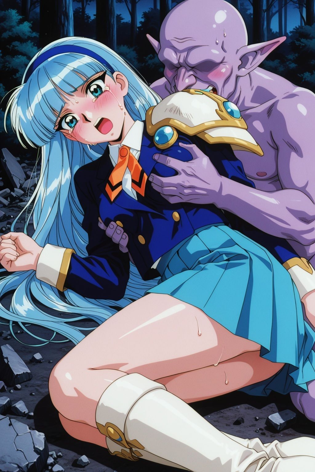 淫魔VS美少女ヒロイン〜龍○海の敗北〜 サンプル4ページ目