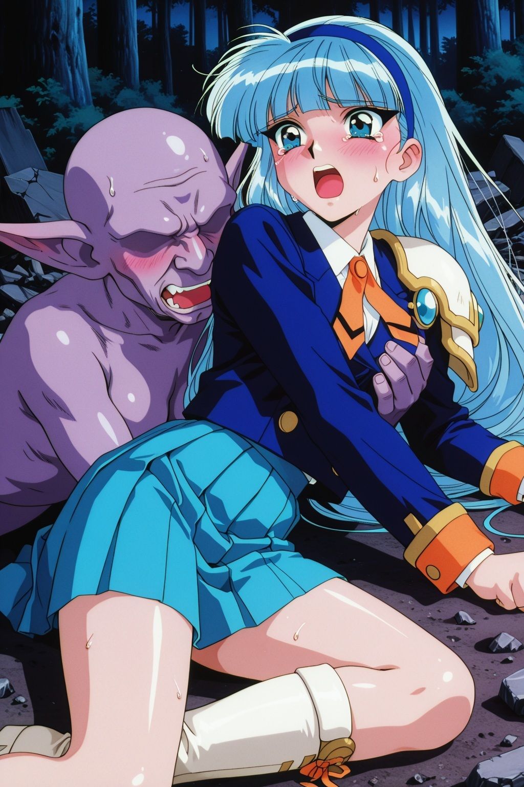 淫魔VS美少女ヒロイン〜龍○海の敗北〜 サンプル5ページ目