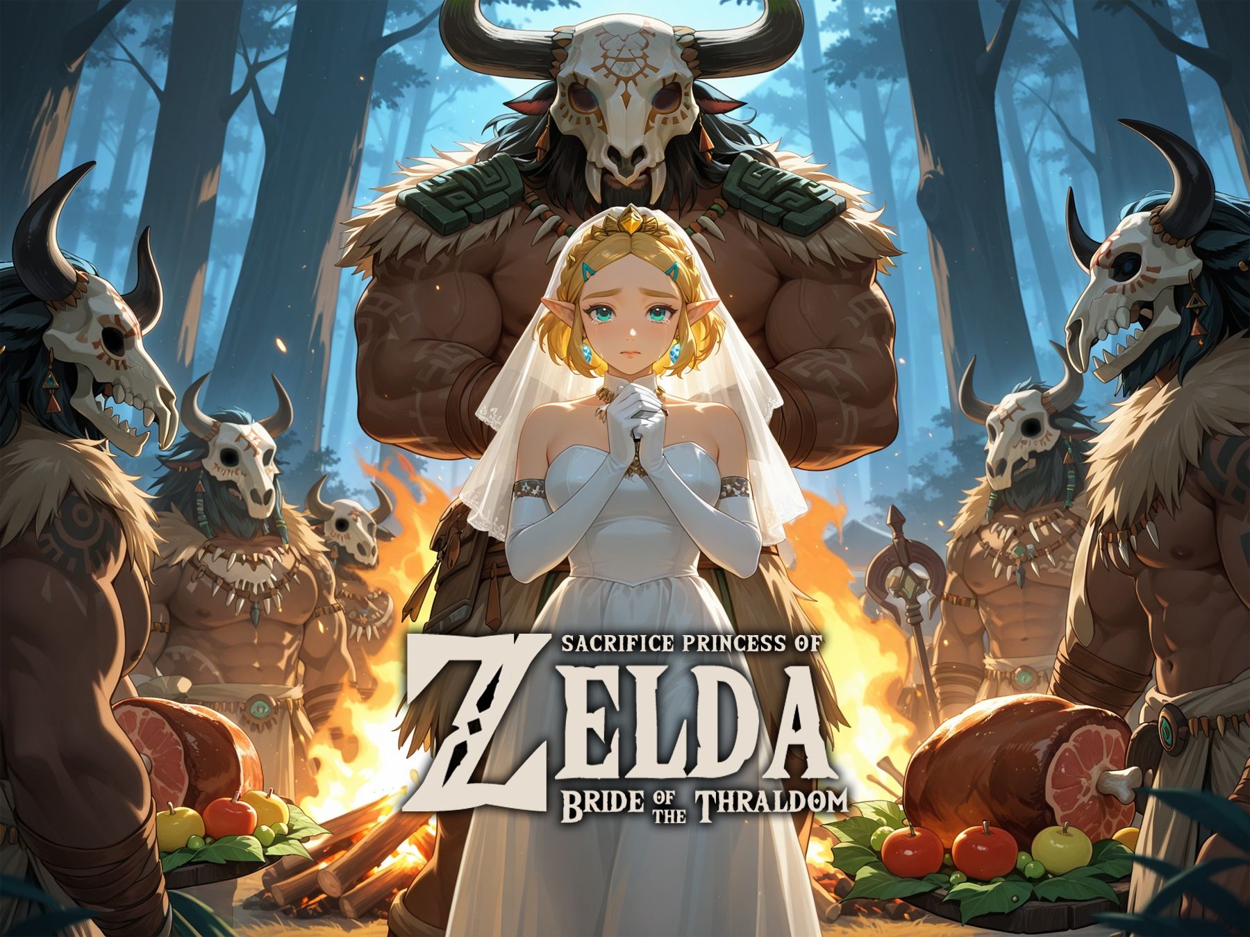 SACRIFICE PRINCESS OF ZELDA -BRIDE OF THE THRALDOM- サンプル1ページ目