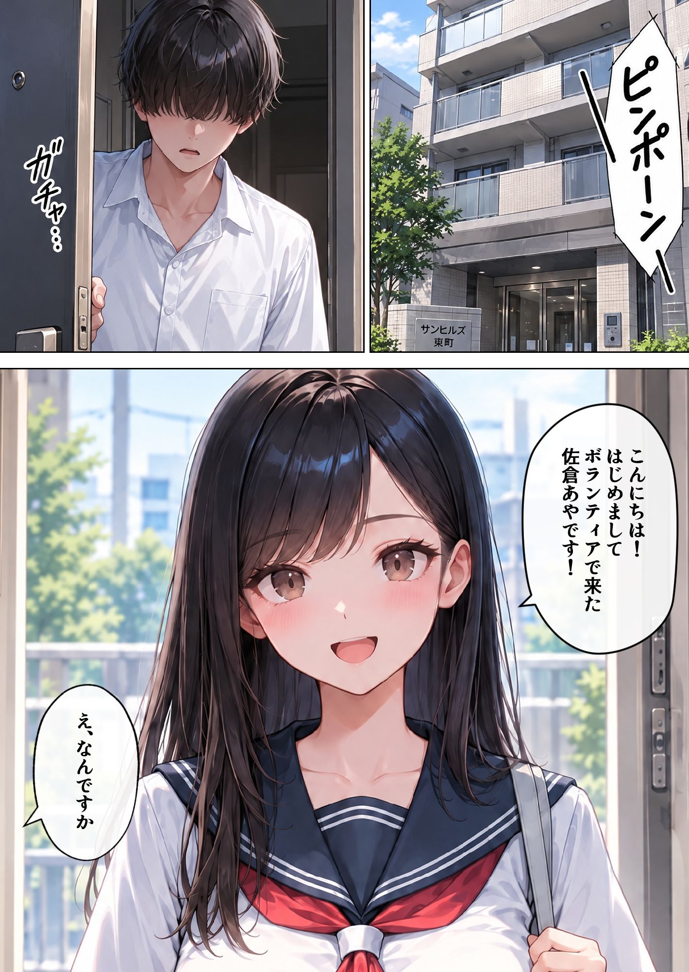 性教育学園X やりまくり！SEXボランティア編3 vol.65【セリフ入有】 サンプル2ページ目