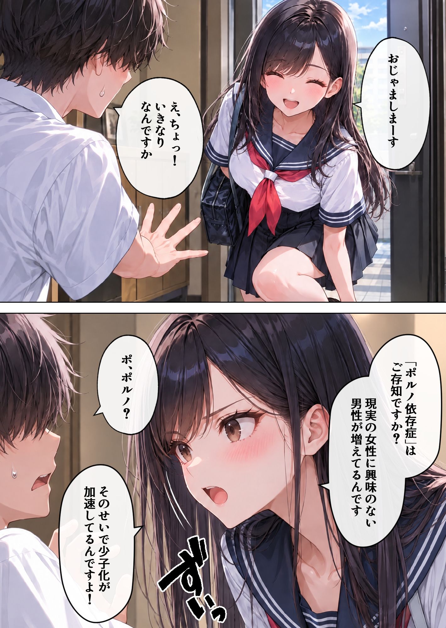 性教育学園X やりまくり！SEXボランティア編3 vol.65【セリフ入有】 サンプル3ページ目