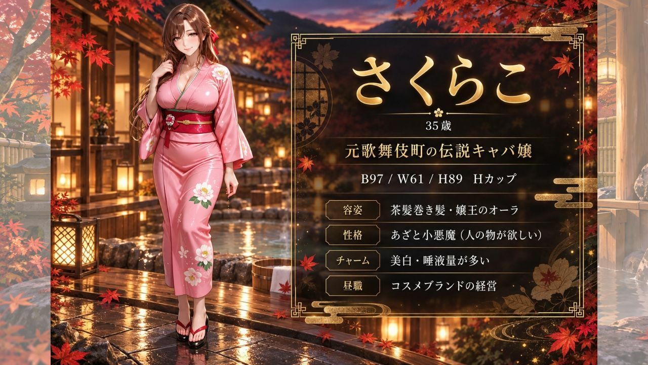 【4KアニメAV】爆美女人妻と行く秋のお忍び温泉旅行 サンプル5ページ目
