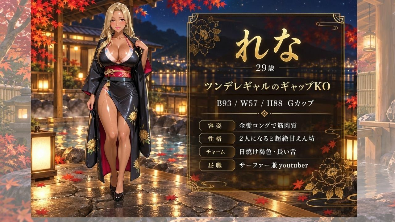 【4KアニメAV】爆美女人妻と行く秋のお忍び温泉旅行 サンプル7ページ目