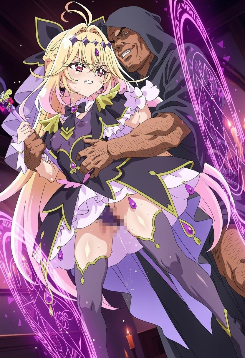 【アニメ1枚＋CG155枚】魔法少女るるか 敗北×陵● 〜砕かれた杖と孕む聖堂〜 サンプル2ページ目