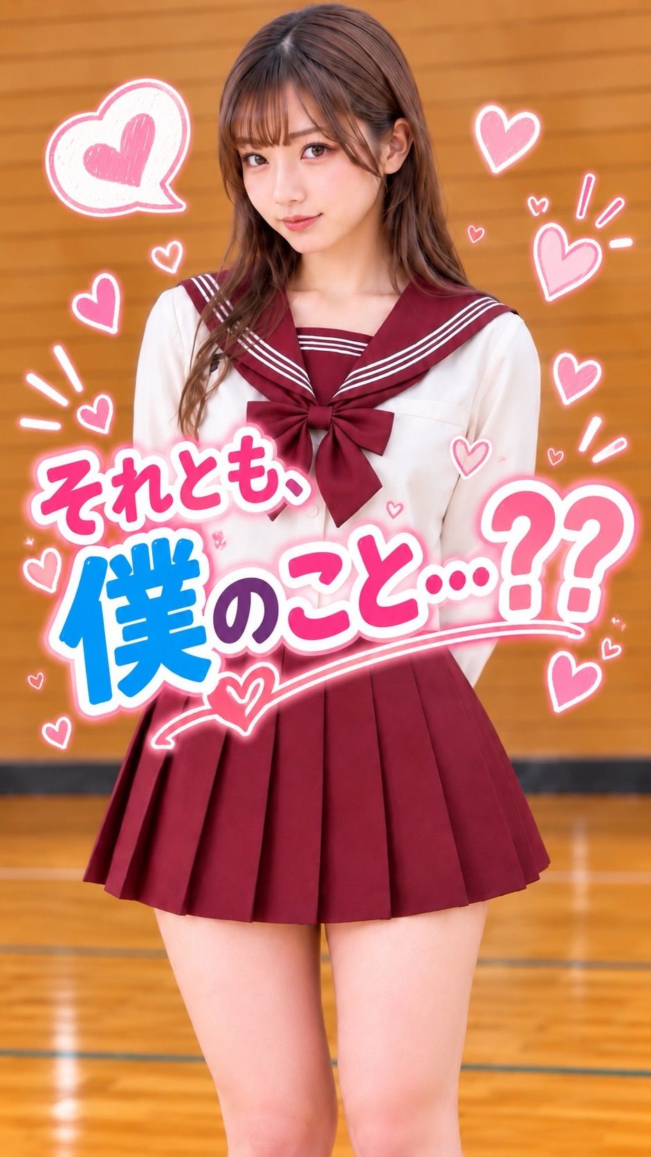 だから僕はバスケ部に入部した サンプル2ページ目