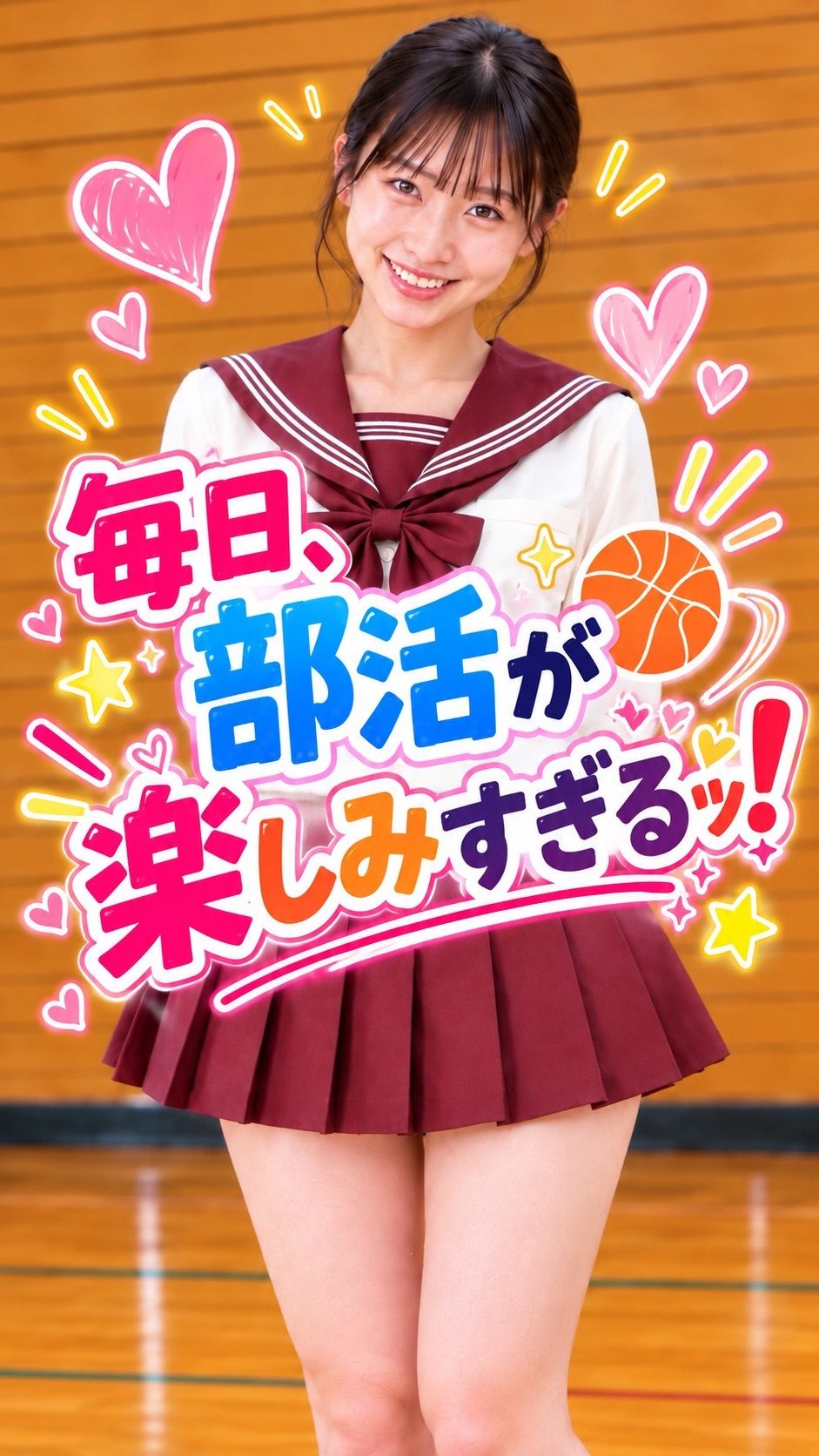 だから僕はバスケ部に入部した サンプル6ページ目