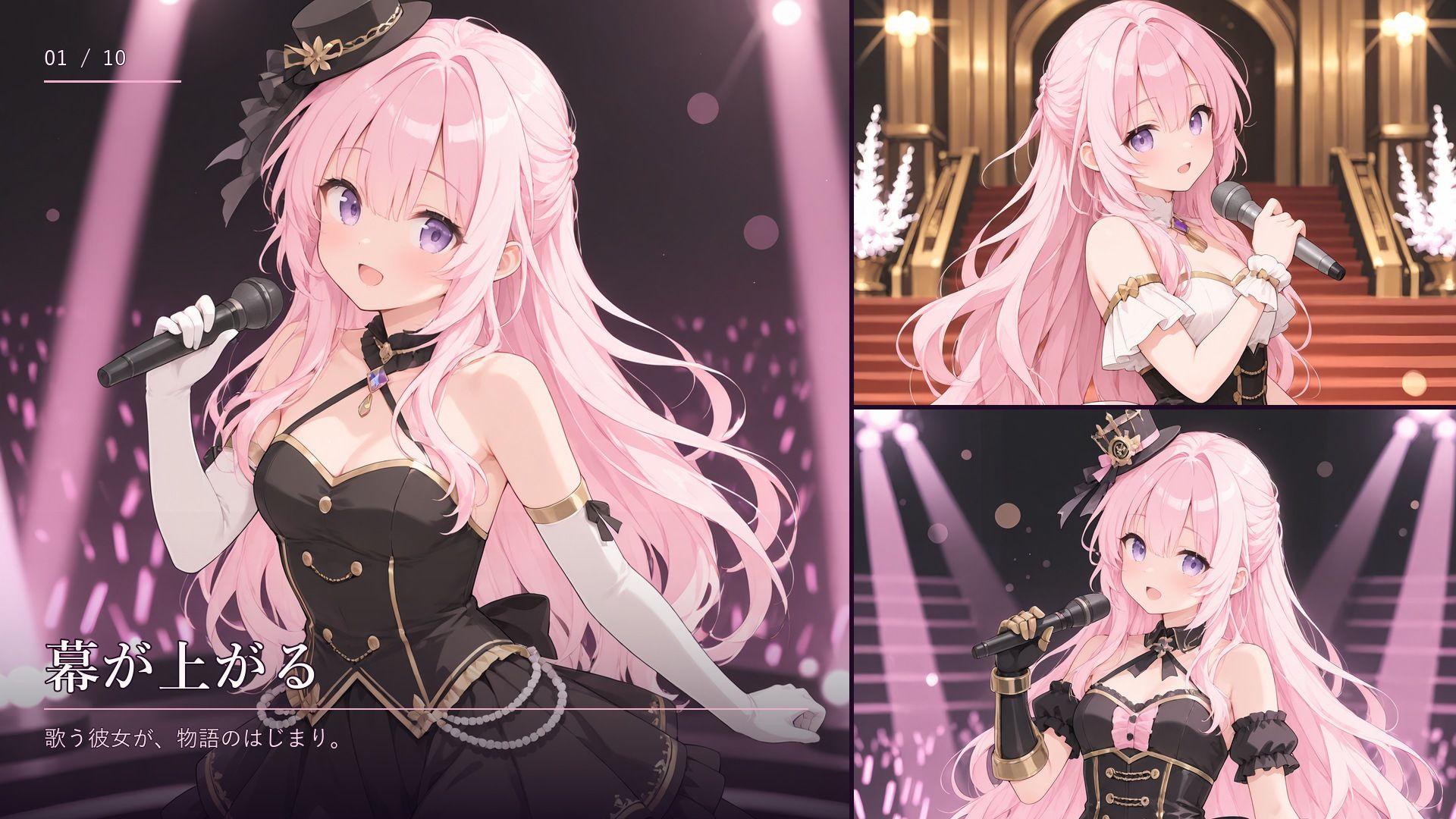 桃髪アイドルとふたりきりのアンコール サンプル1ページ目