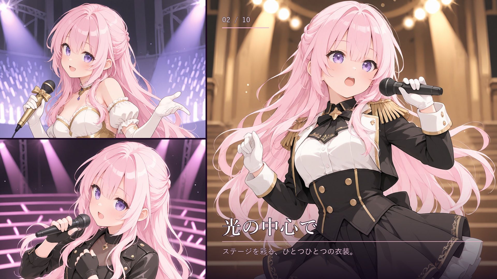 桃髪アイドルとふたりきりのアンコール サンプル2ページ目