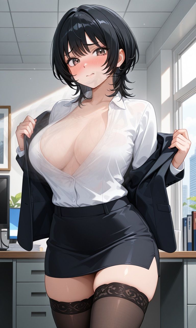 黒髪ウルフの女の子 コスプレ集55枚 ※ちょいエロ サンプル2ページ目