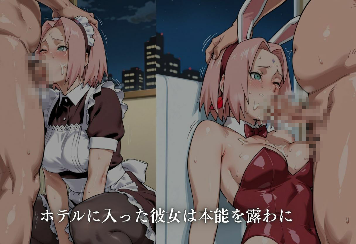 コスプレ嬢ナンパ  春野サクラ サンプル4ページ目