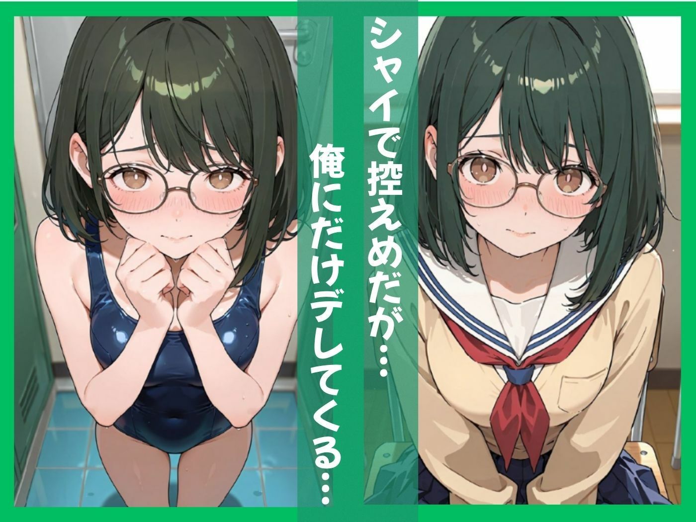 僕っ娘オタクな俺の彼女が担任教師のオナホになった件 サンプル2ページ目