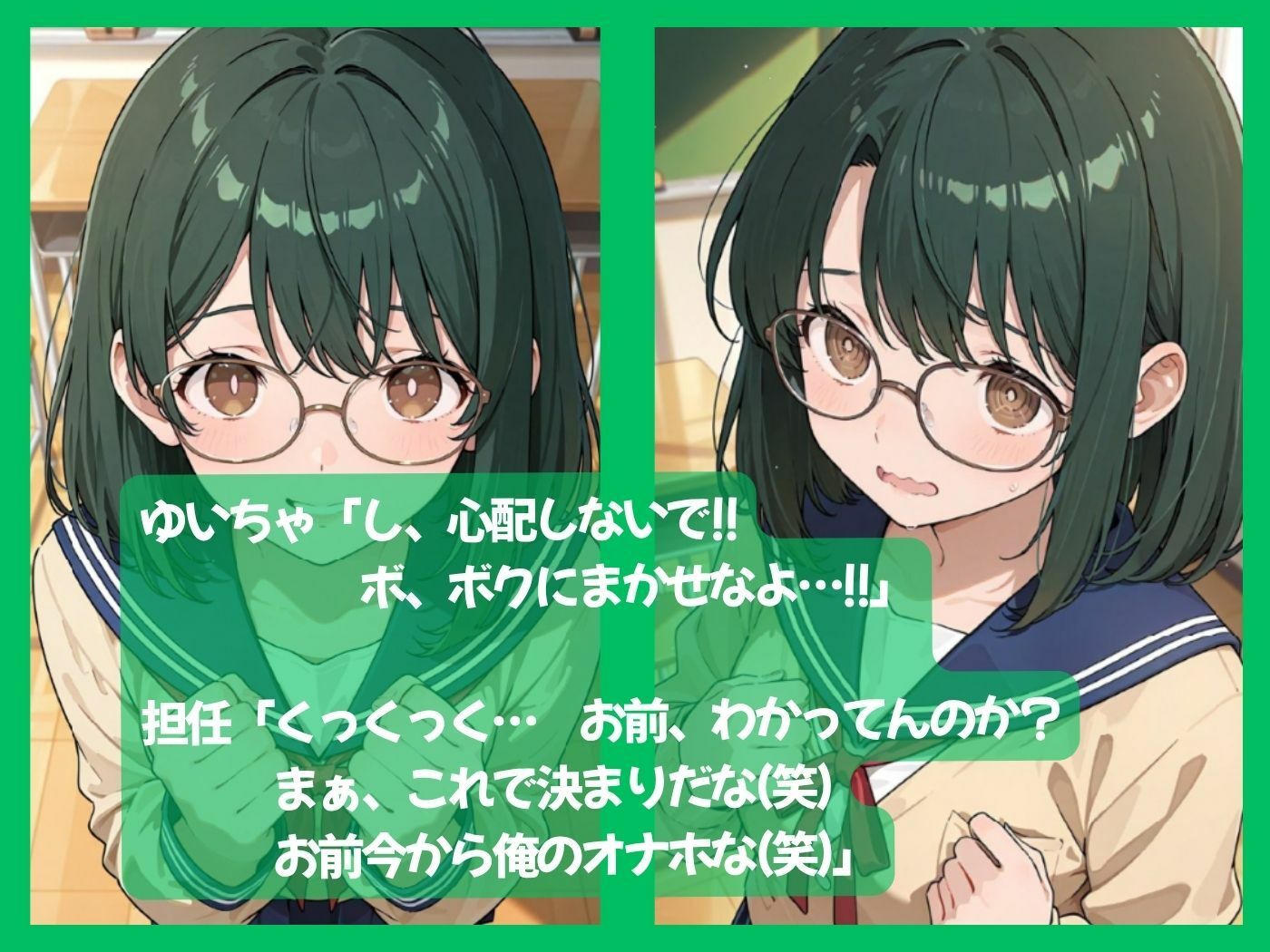 僕っ娘オタクな俺の彼女が担任教師のオナホになった件 サンプル5ページ目