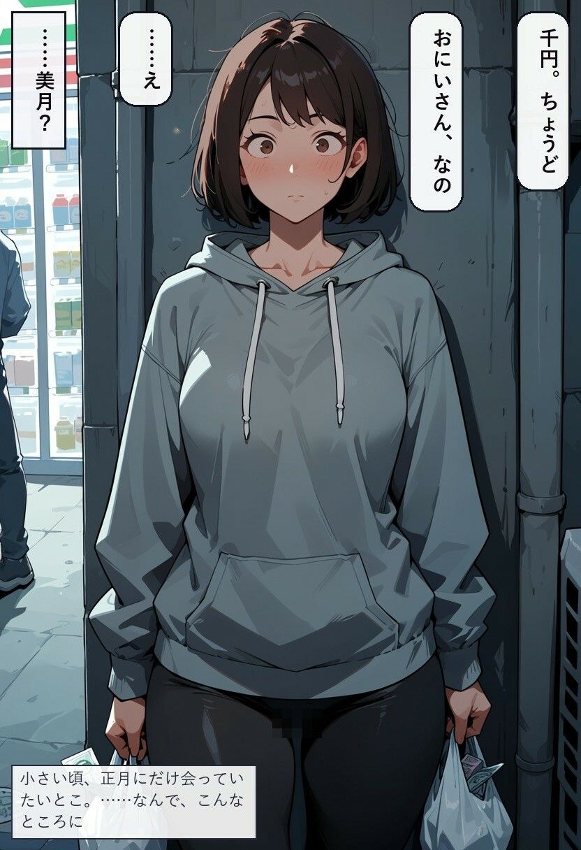 『格安でハメさせてくれる女』の噂を確かめに行ったら、家を失ったいとこだった サンプル2ページ目