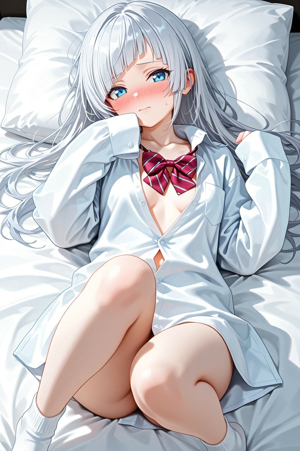 【義妹×背徳】銀髪ロングの妹に自宅で中出ししまくる サンプル3ページ目