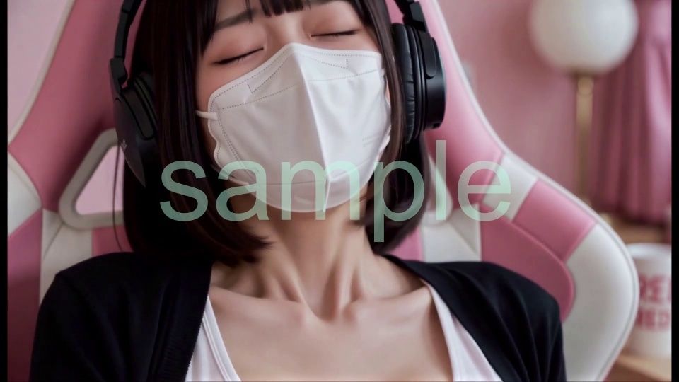 巨乳ボブカットちゃんのえちえちオナニー配信 サンプル6ページ目