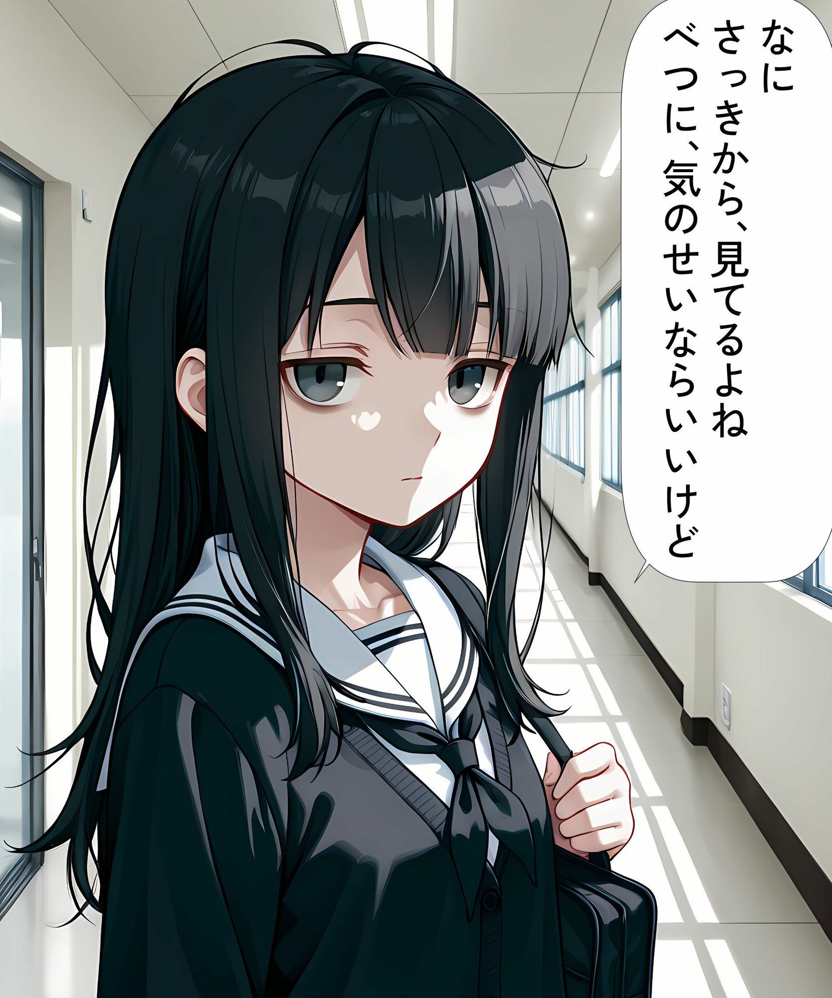 陰キャ女子の専属足コキマゾにされた  〜私以外で興奮したらダメですよ〜 サンプル2ページ目