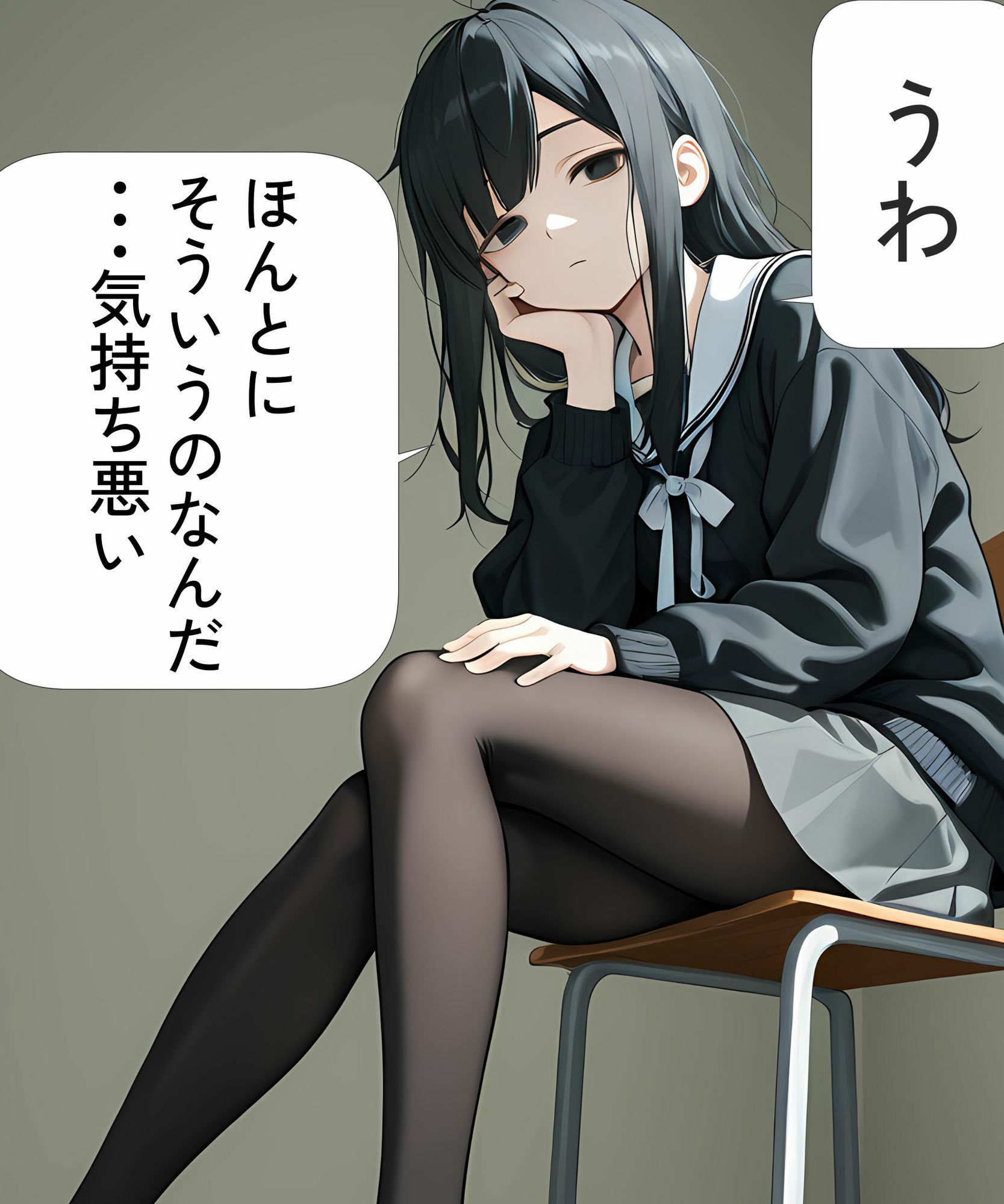 陰キャ女子の専属足コキマゾにされた  〜私以外で興奮したらダメですよ〜 サンプル3ページ目